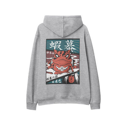 Kenshi Manga - Sweat Custom - XS/2XL - Noir & Blanc & Gris & Bordeau