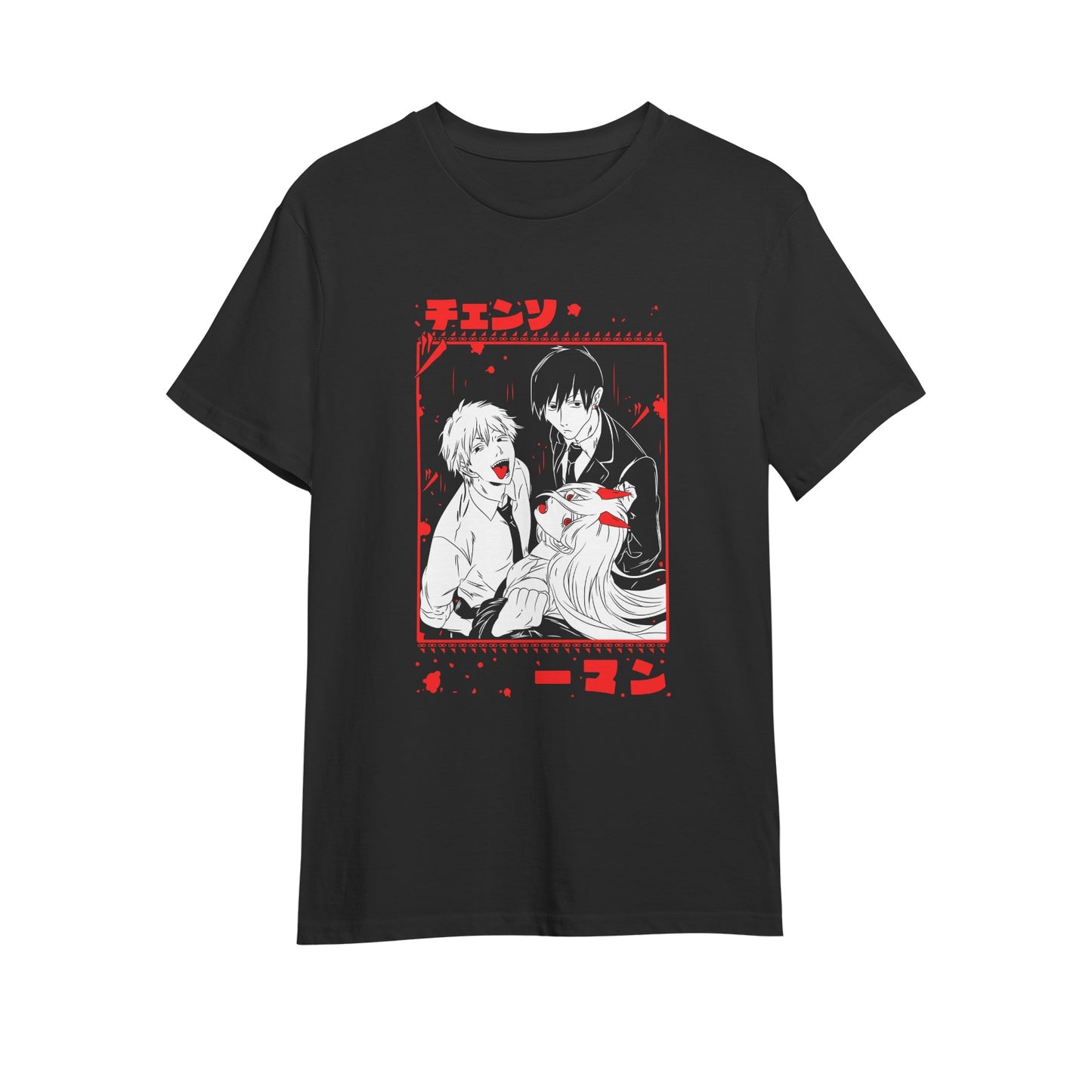 Kenshi Manga - T-shirt Custom - XS/3XL - Noir & Bleu