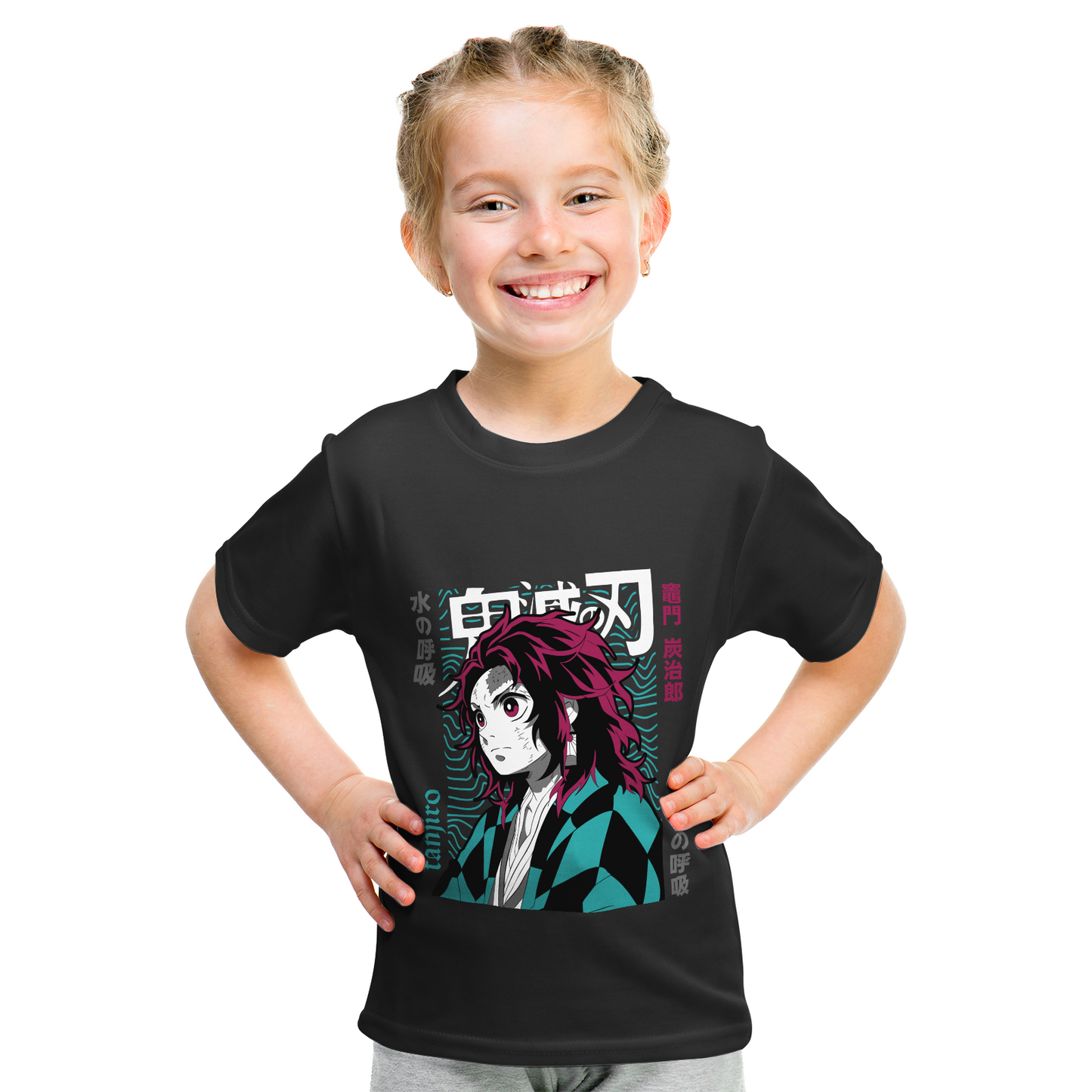 Kenshi Manga - T-shirt Custom Enfant - S/4XL - Noir & Blanc