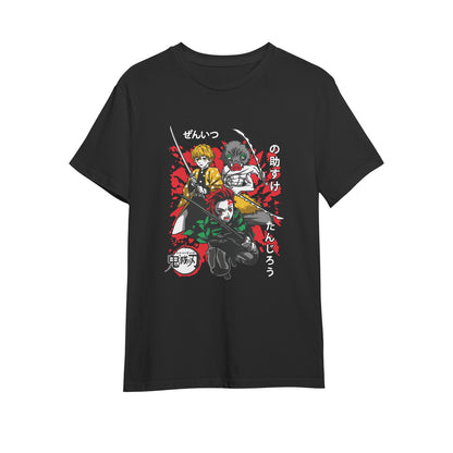 Kenshi Manga - T-shirt Custom - XS/3XL - Noir & Blanc