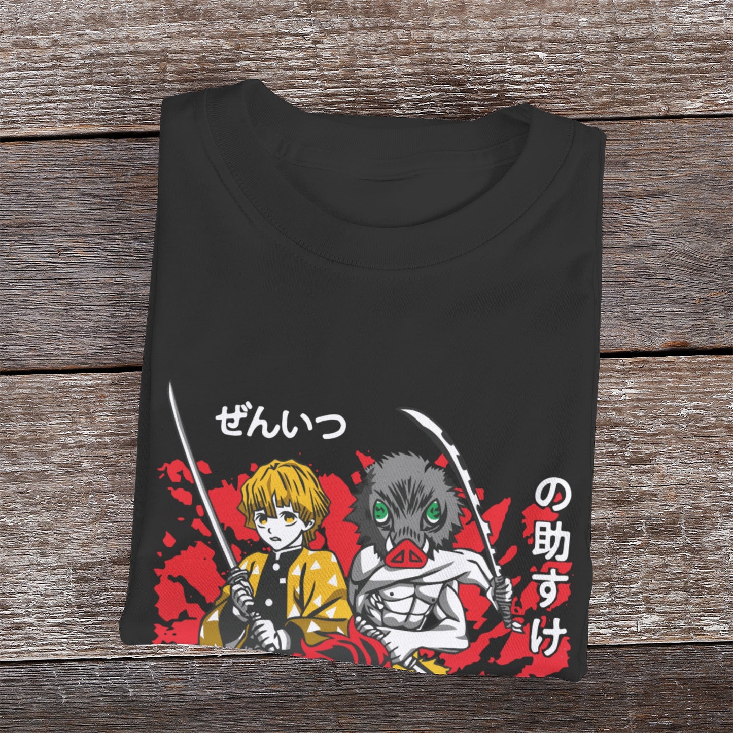 Kenshi Manga - T-shirt Custom - XS/3XL - Noir & Blanc