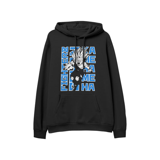 Kenshi Manga - Sweat Custom - XS/2XL - Noir & Blanc & Bordeau