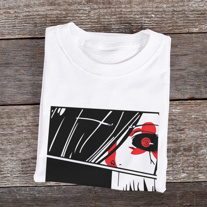 Kenshi Manga - T-shirt Custom - XS/3XL - Noir & Blanc & Gris