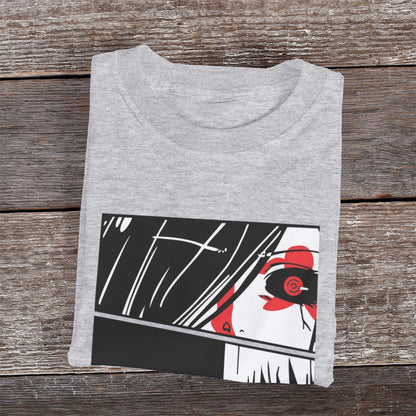 Kenshi Manga - T-shirt Custom - XS/3XL - Noir & Blanc & Gris