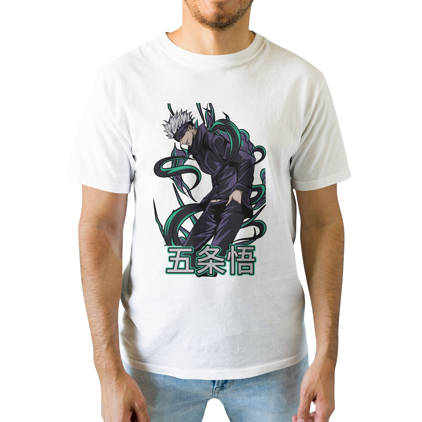 Kenshi Manga - T-shirt Custom - XS/3XL - Noir & Blanc