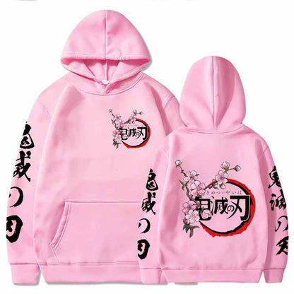 Kenshi Manga - Sweat Custom - XS/2XL - Noir & Blanc & Rose