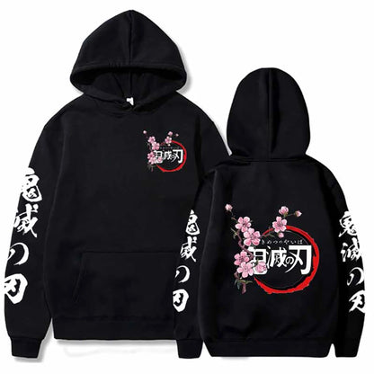 Kenshi Manga - Sweat Custom - XS/2XL - Noir & Blanc & Rose