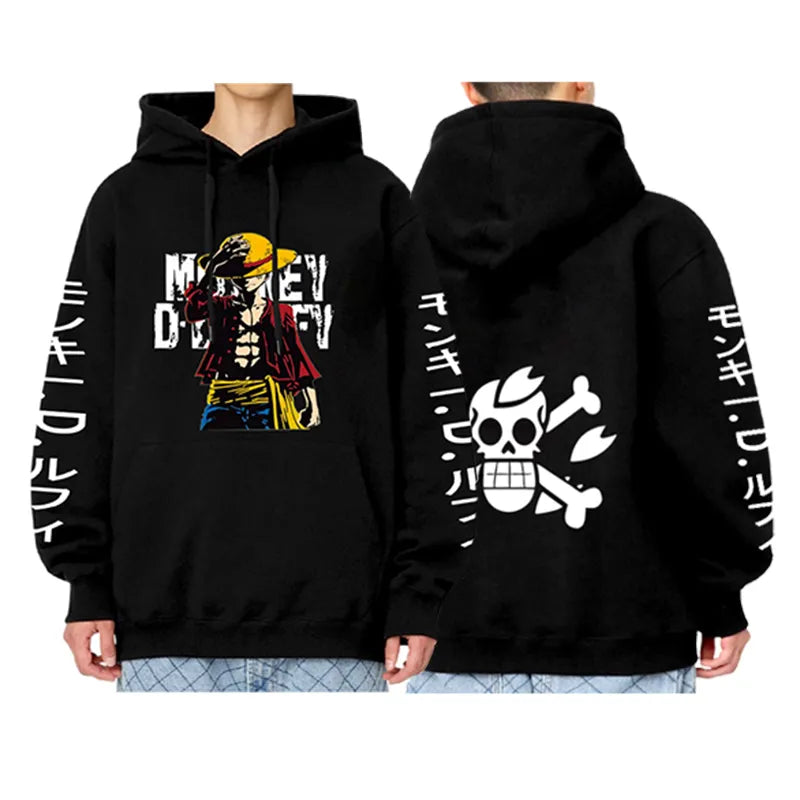 Kenshi Manga - Sweat Custom - S/3XL - Noir & Gris