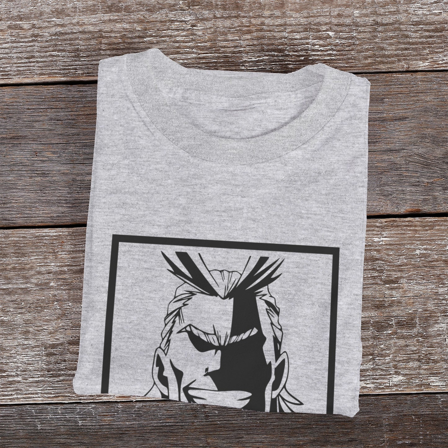 Kenshi Manga - T-shirt Custom - XS/3XL - Blanc & Gris