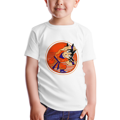 Kenshi Manga - T-shirt Custom Enfant - S/4XL - Noir & Blanc