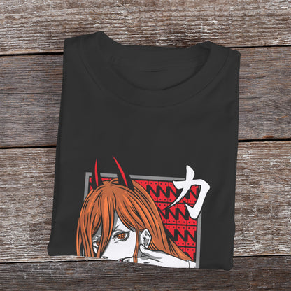 Kenshi Manga - T-shirt Custom - XS/3XL - Noir & Blanc & Bleu & Gris