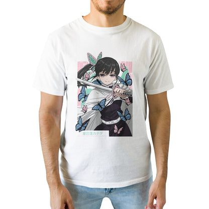 Kenshi Manga - T-shirt Custom - XS/3XL - Noir & Blanc