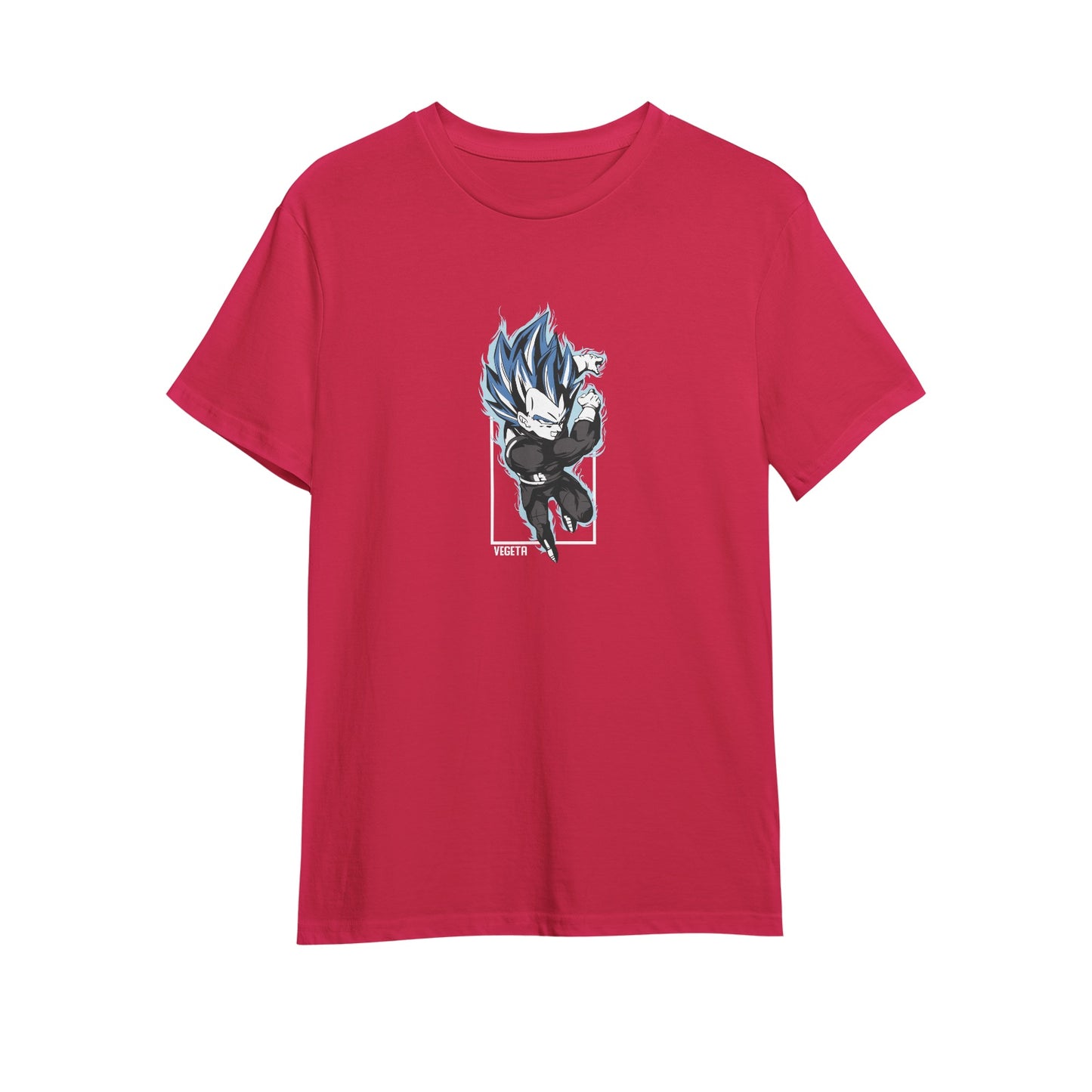 Kenshi Manga - T-shirt Custom - XS/3XL - Noir & Bleu & Rouge