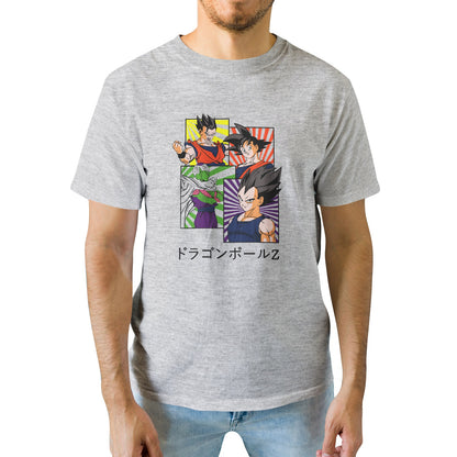 Kenshi Manga - T-shirt Custom - XS/3XL - Noir & Blanc & Gris