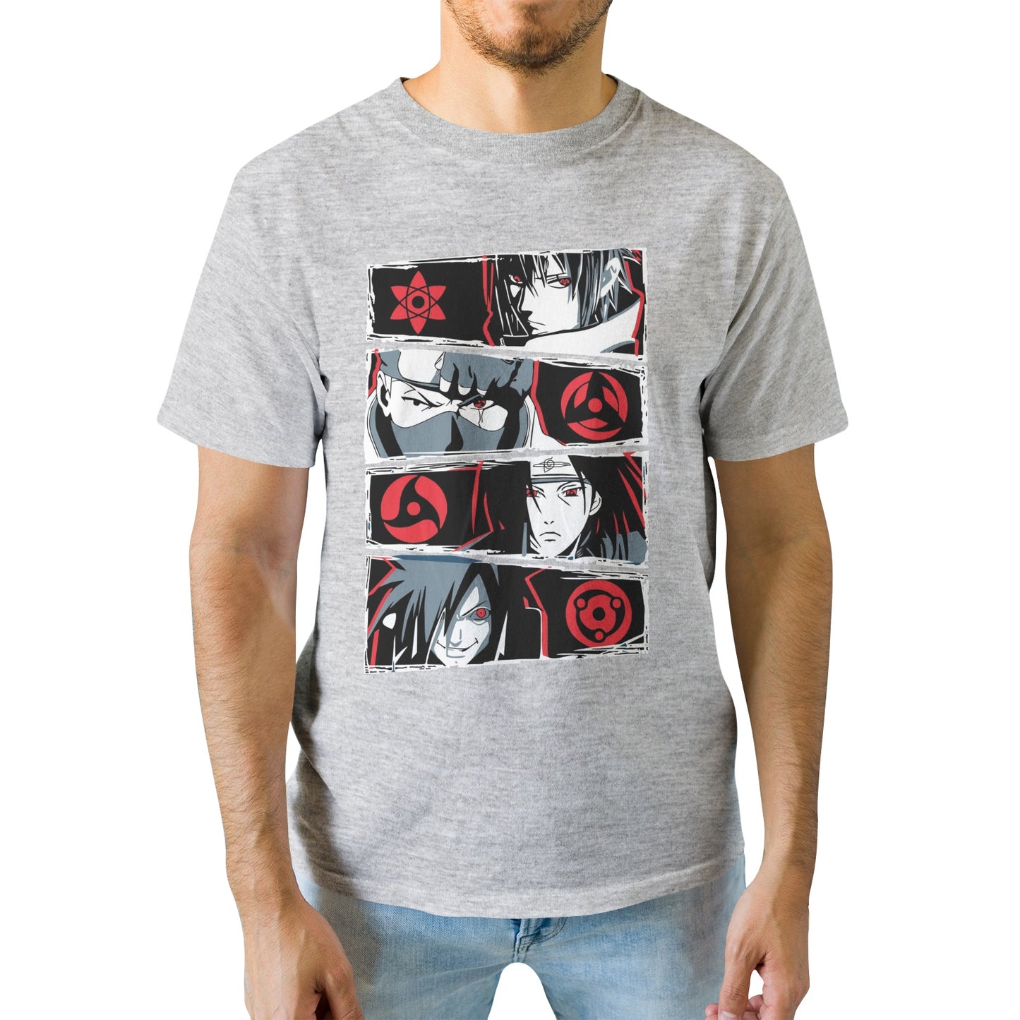 Kenshi Manga - T-shirt Custom - XS/3XL - Noir & Blanc