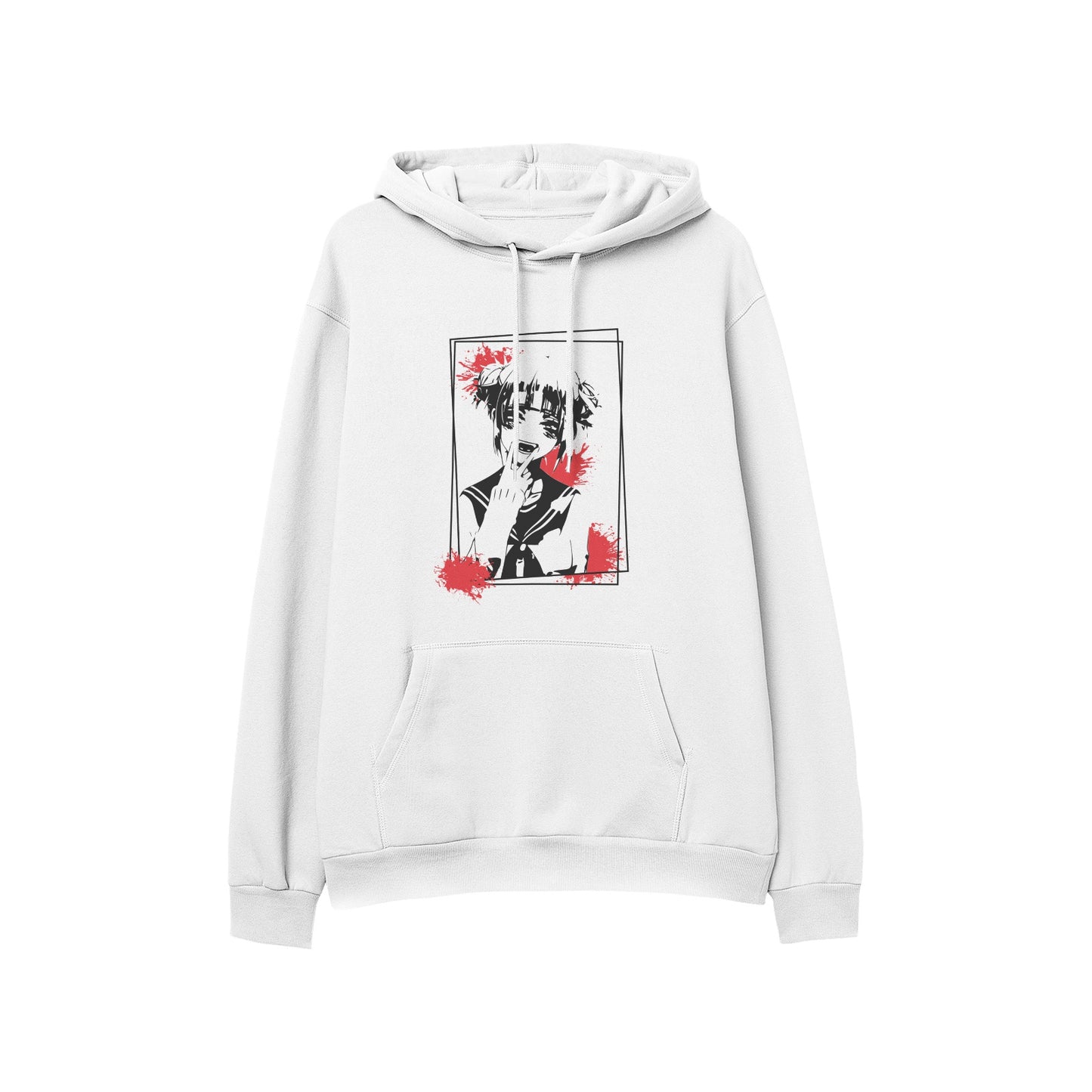 Kenshi Manga - Sweat Custom - XS/2XL - Noir & Blanc & Gris