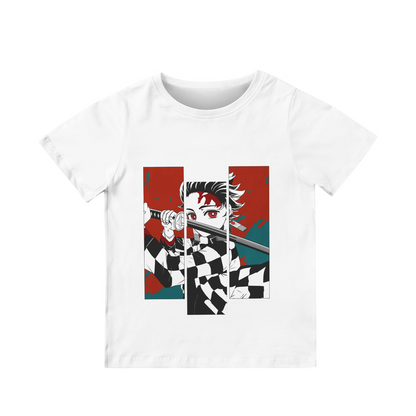 Kenshi Manga - T-shirt Custom Enfant - S/4XL - Noir & Blanc