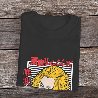 Kenshi Manga - T-shirt Custom - XS/3XL - Noir & Bleu