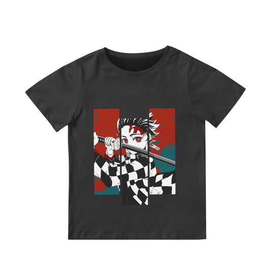 Kenshi Manga - T-shirt Custom Enfant - S/4XL - Noir & Blanc