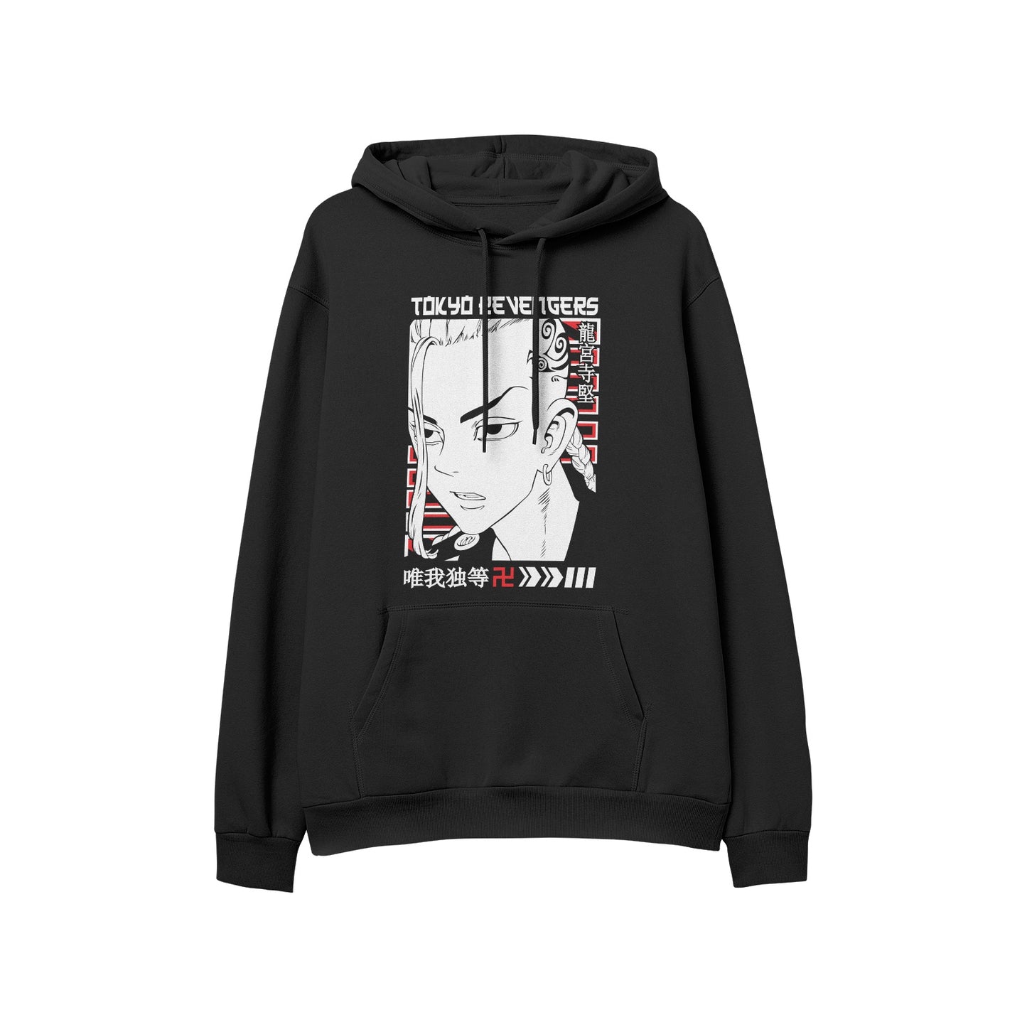 Kenshi Manga - Sweat Custom - XS/2XL - Noir