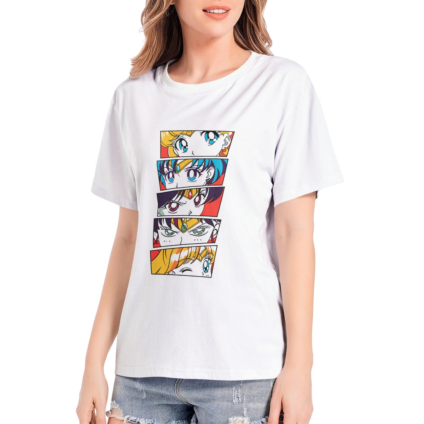 Kenshi Manga - T-shirt Custom - XS/3XL - Noir & Blanc & Rouge