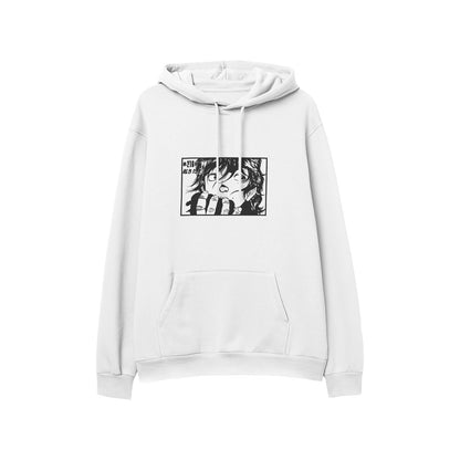 Kenshi Manga - Sweat Custom - XS/2XL - Noir & Blanc & Gris