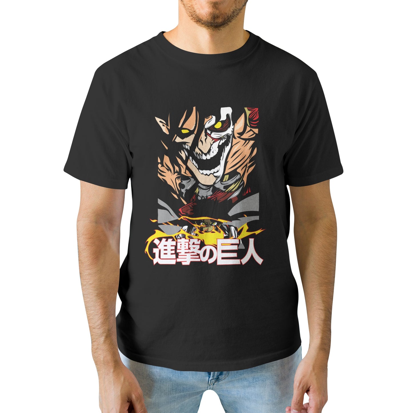 Kenshi Manga - T-shirt Custom - XS/3XL - Noir & Blanc