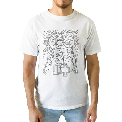 Kenshi Manga - T-shirt Custom - XS/3XL - Blanc