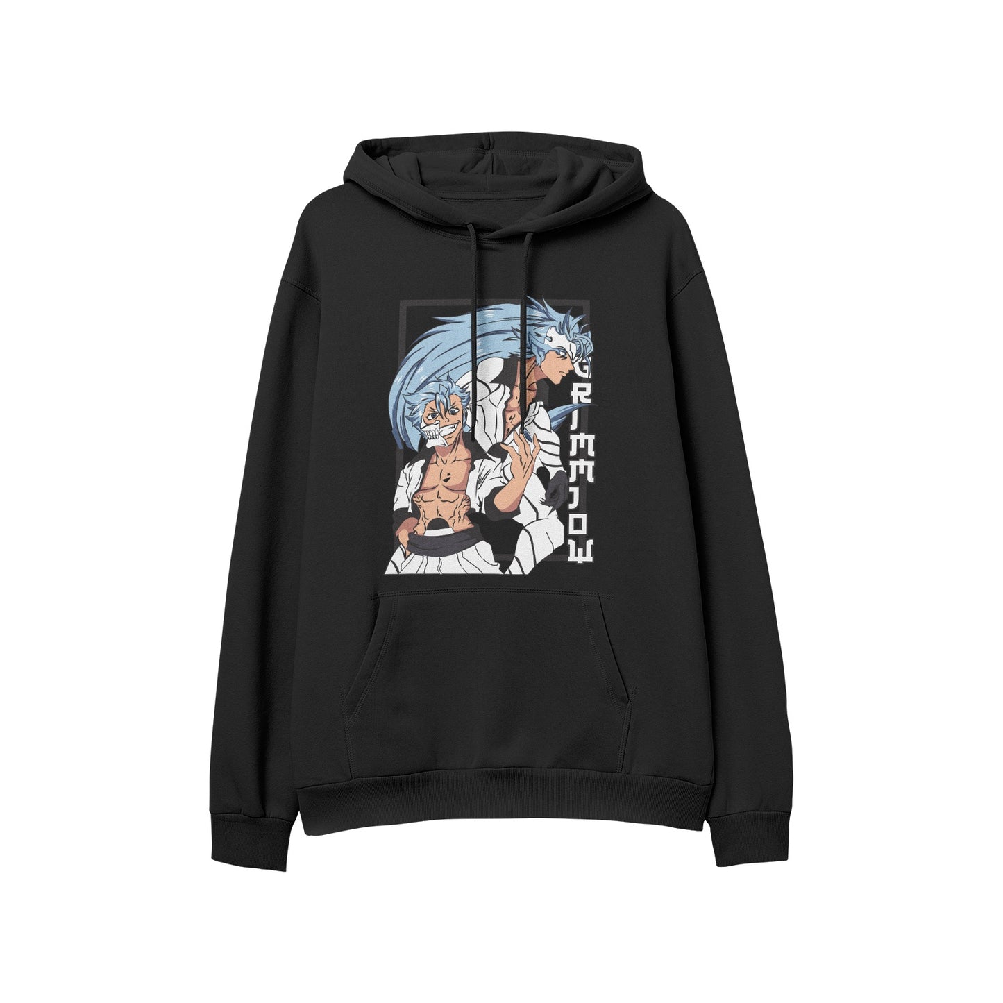 Kenshi Manga - Sweat Custom - XS/2XL - Noir & Blanc & Gris & Bordeau