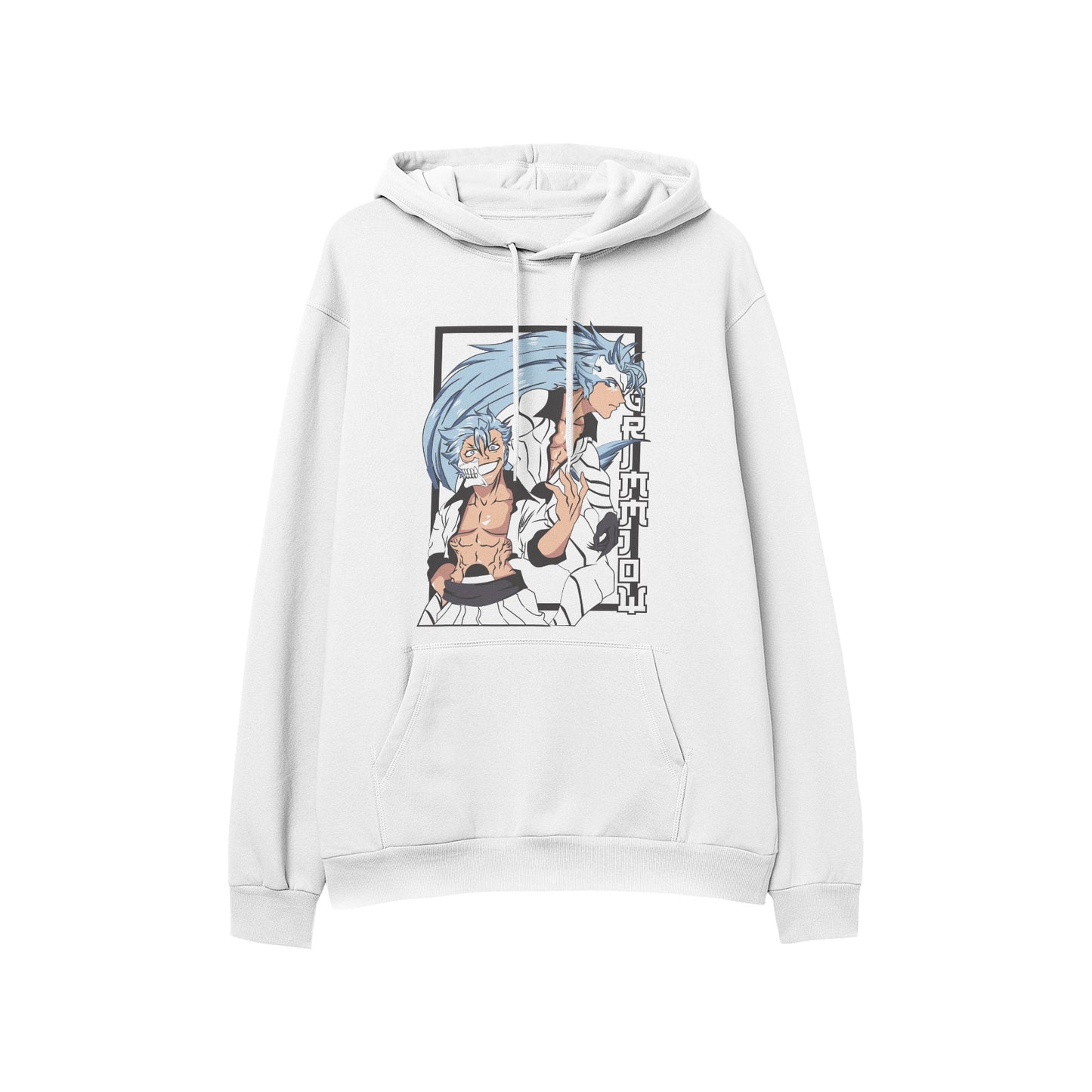 Kenshi Manga - Sweat Custom - XS/2XL - Noir & Blanc & Gris & Bordeau