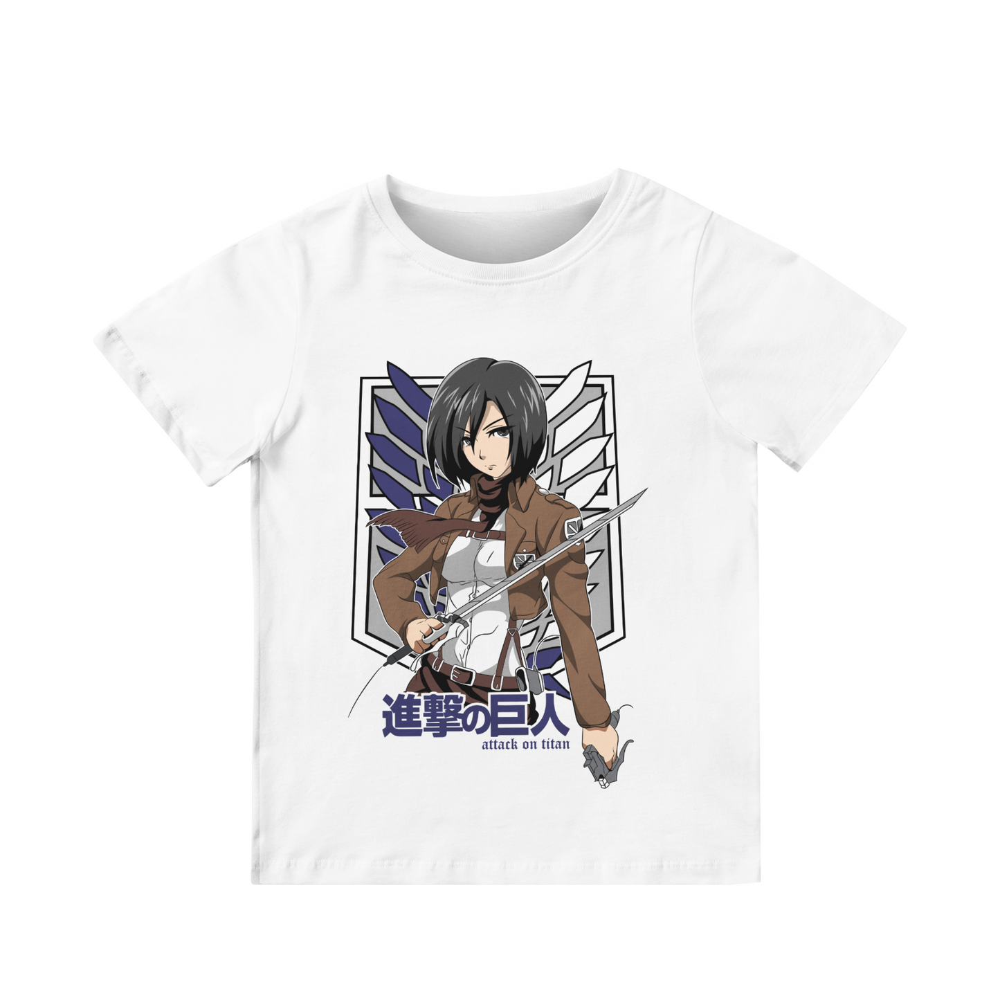 Kenshi Manga - T-shirt Custom Enfant - S/4XL - Noir & Blanc