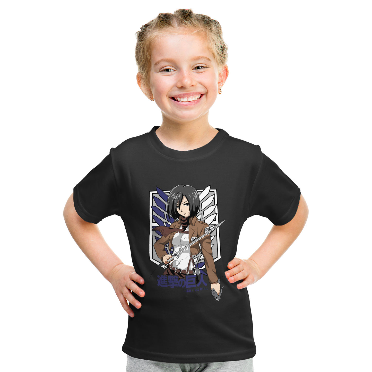 Kenshi Manga - T-shirt Custom Enfant - S/4XL - Noir & Blanc