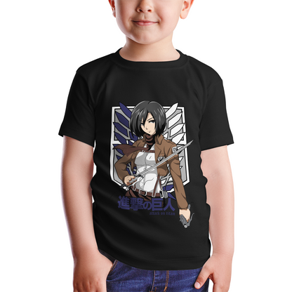 Kenshi Manga - T-shirt Custom Enfant - S/4XL - Noir & Blanc