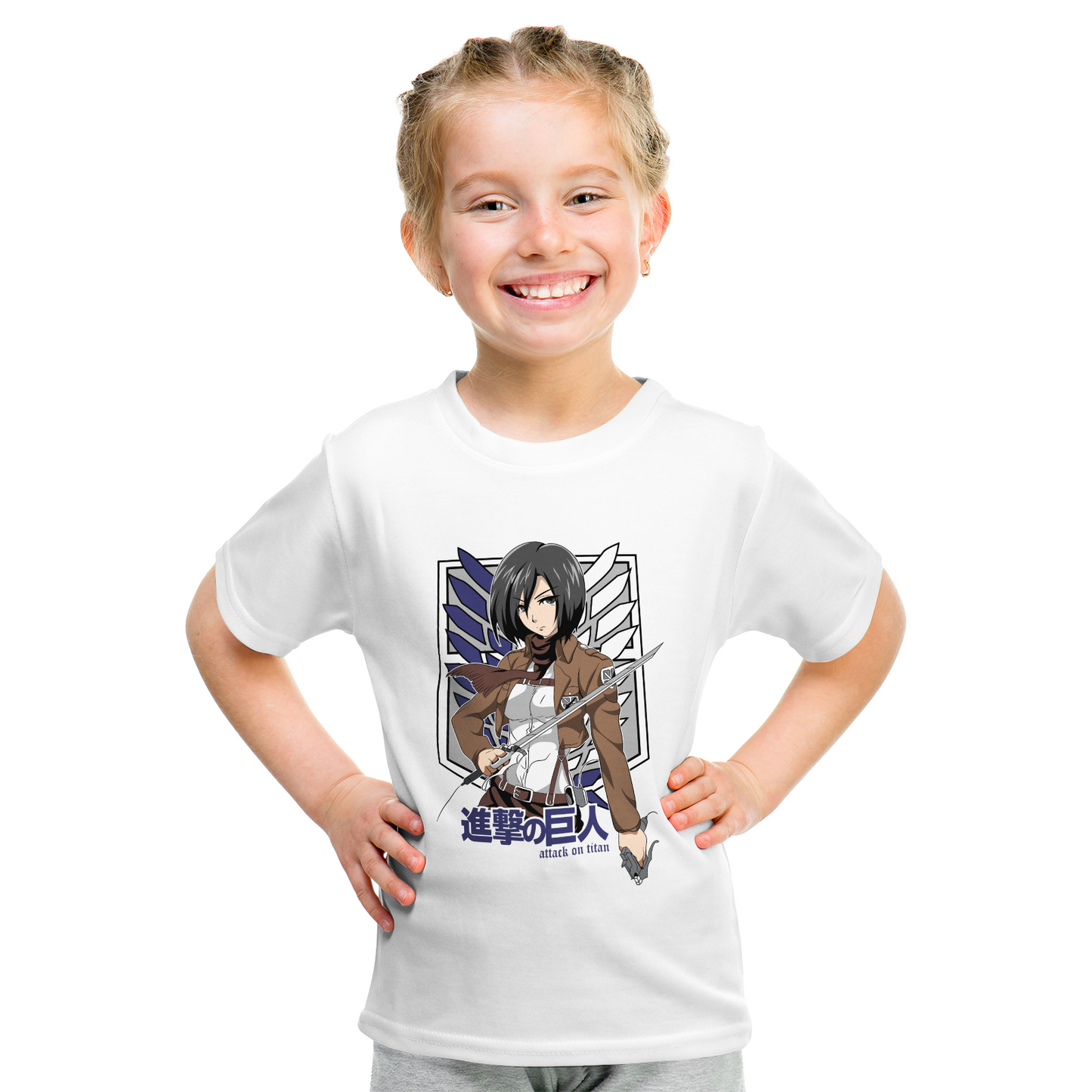 Kenshi Manga - T-shirt Custom Enfant - S/4XL - Noir & Blanc