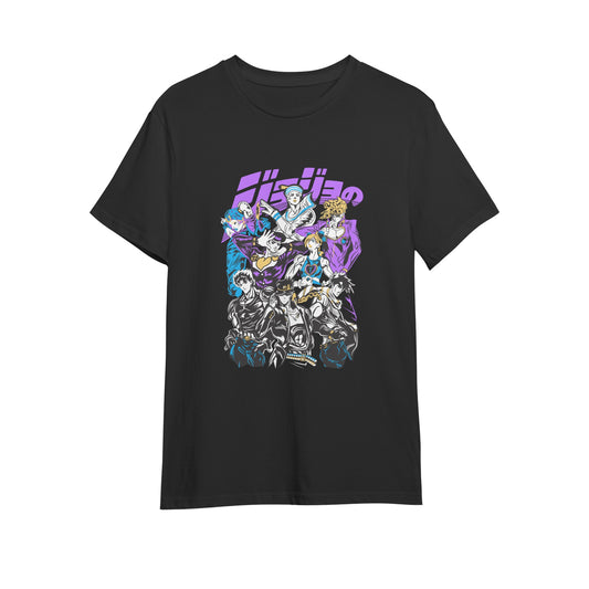 Kenshi Manga - T-shirt Custom - XS/3XL - Noir & Blanc & Gris