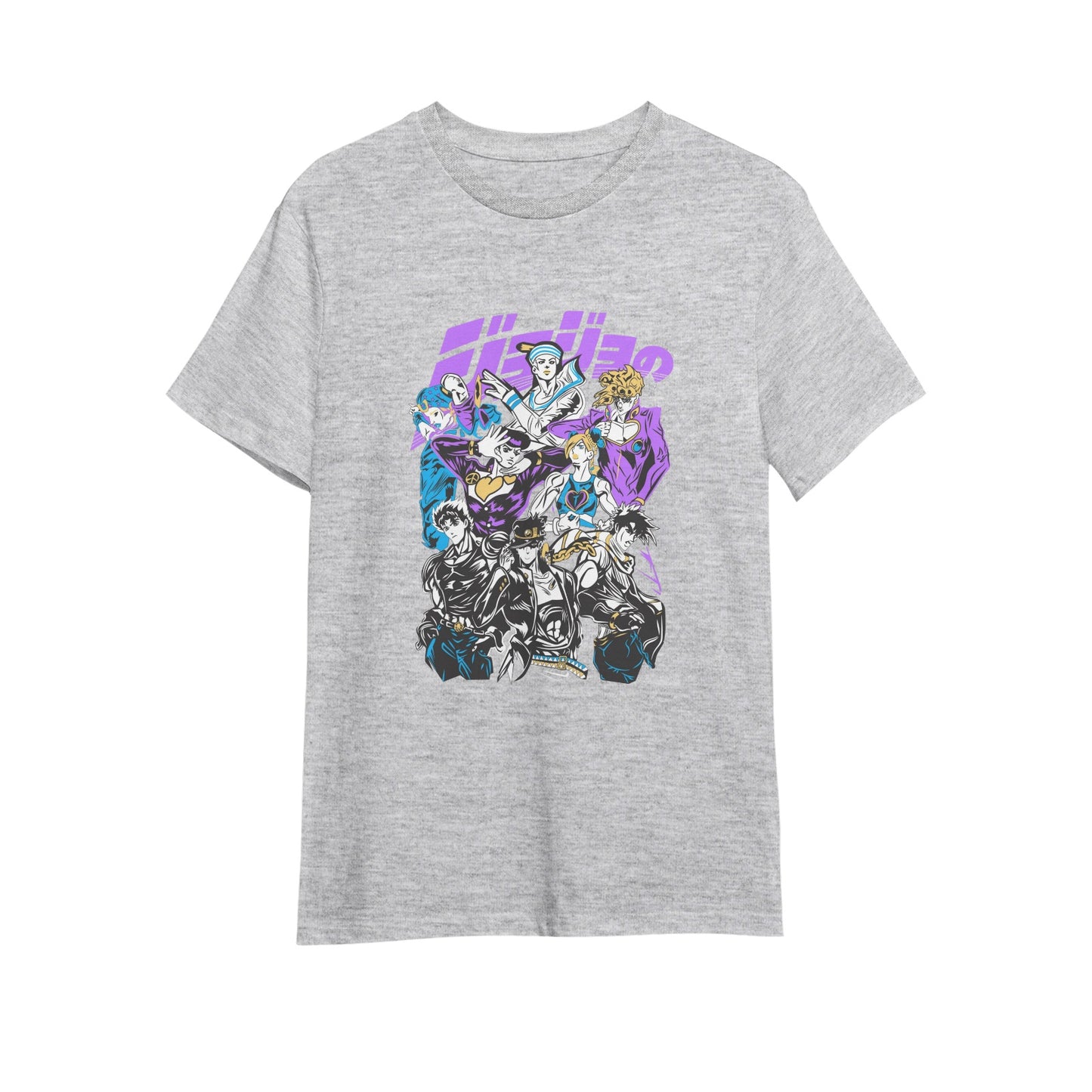 Kenshi Manga - T-shirt Custom - XS/3XL - Noir & Blanc & Gris