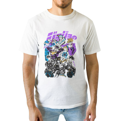 Kenshi Manga - T-shirt Custom - XS/3XL - Noir & Blanc & Gris