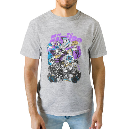 Kenshi Manga - T-shirt Custom - XS/3XL - Noir & Blanc & Gris