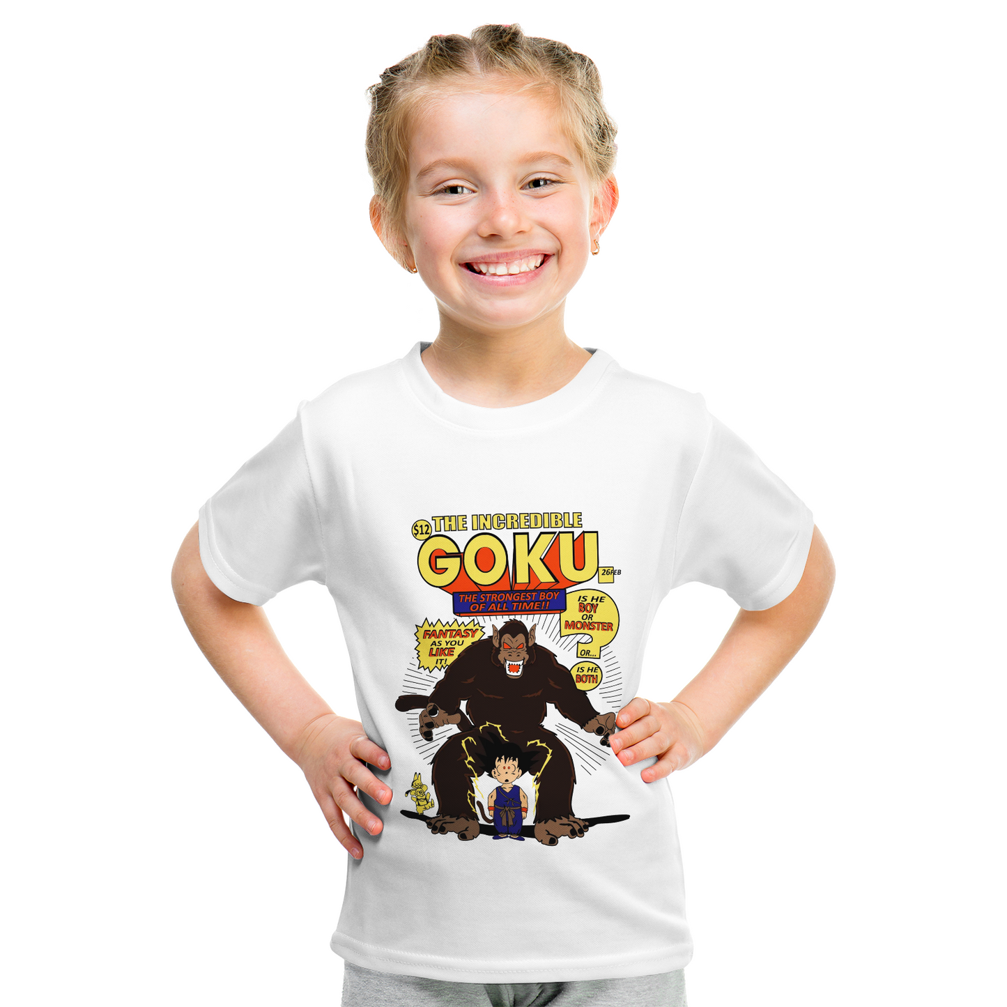 Kenshi Manga - T-shirt Custom Enfant - S/4XL - Blanc