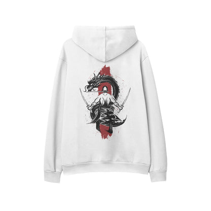 Kenshi Manga - Sweat Custom - XS/2XL - Blanc & Gris