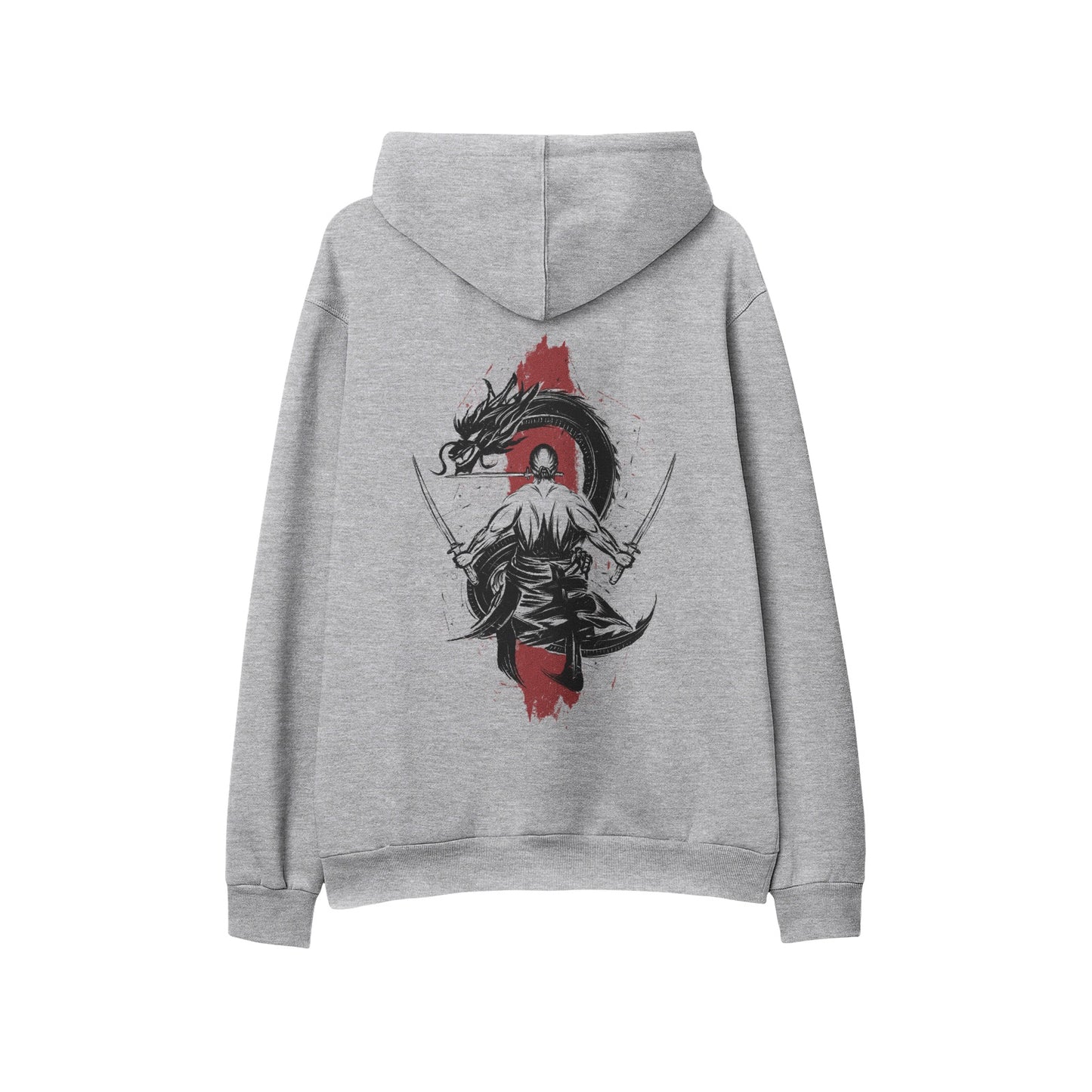 Kenshi Manga - Sweat Custom - XS/2XL - Blanc & Gris