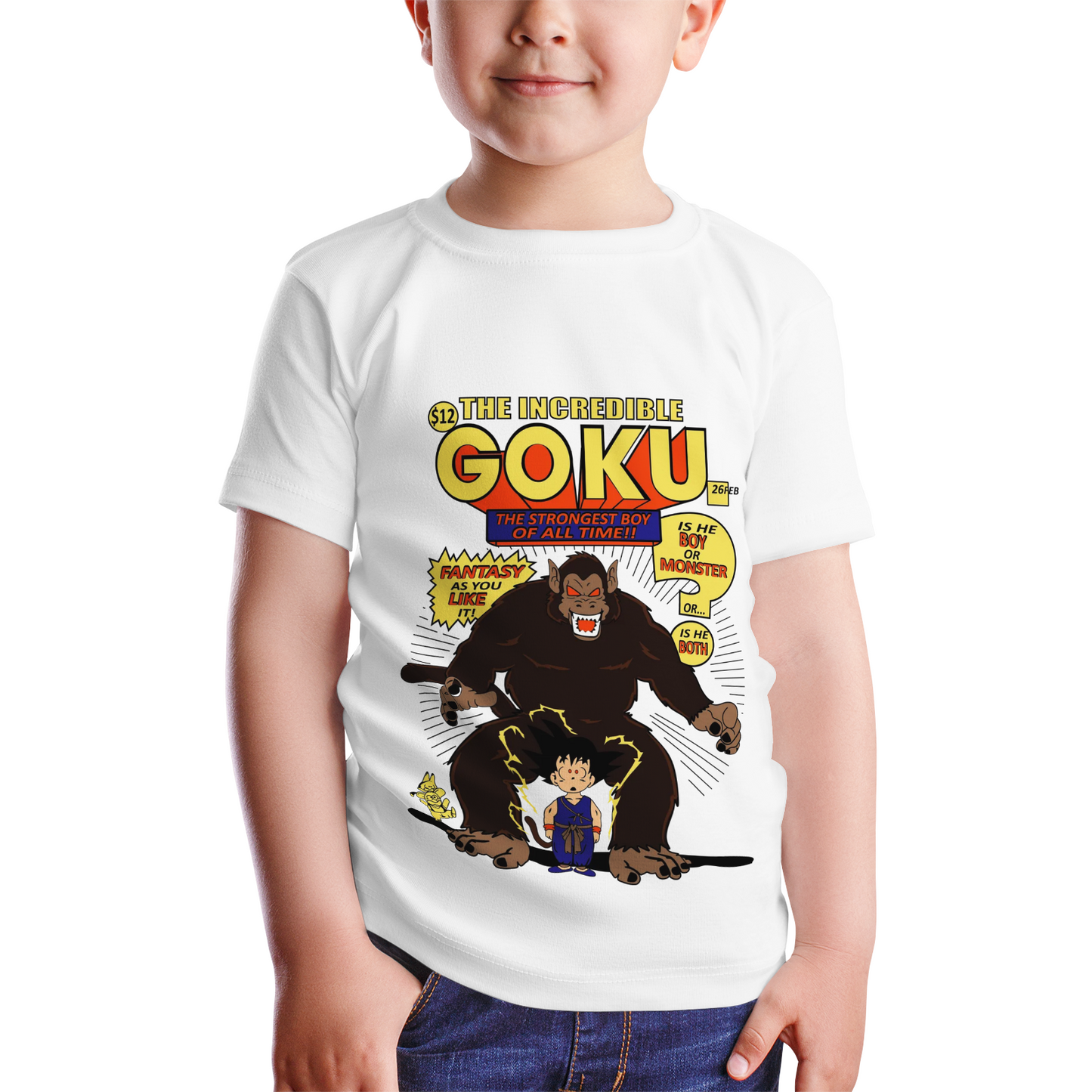 Kenshi Manga - T-shirt Custom Enfant - S/4XL - Blanc