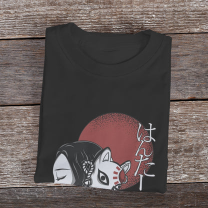 Kenshi Manga - T-shirt Custom - XS/3XL - Noir & Blanc & Bleu & Gris