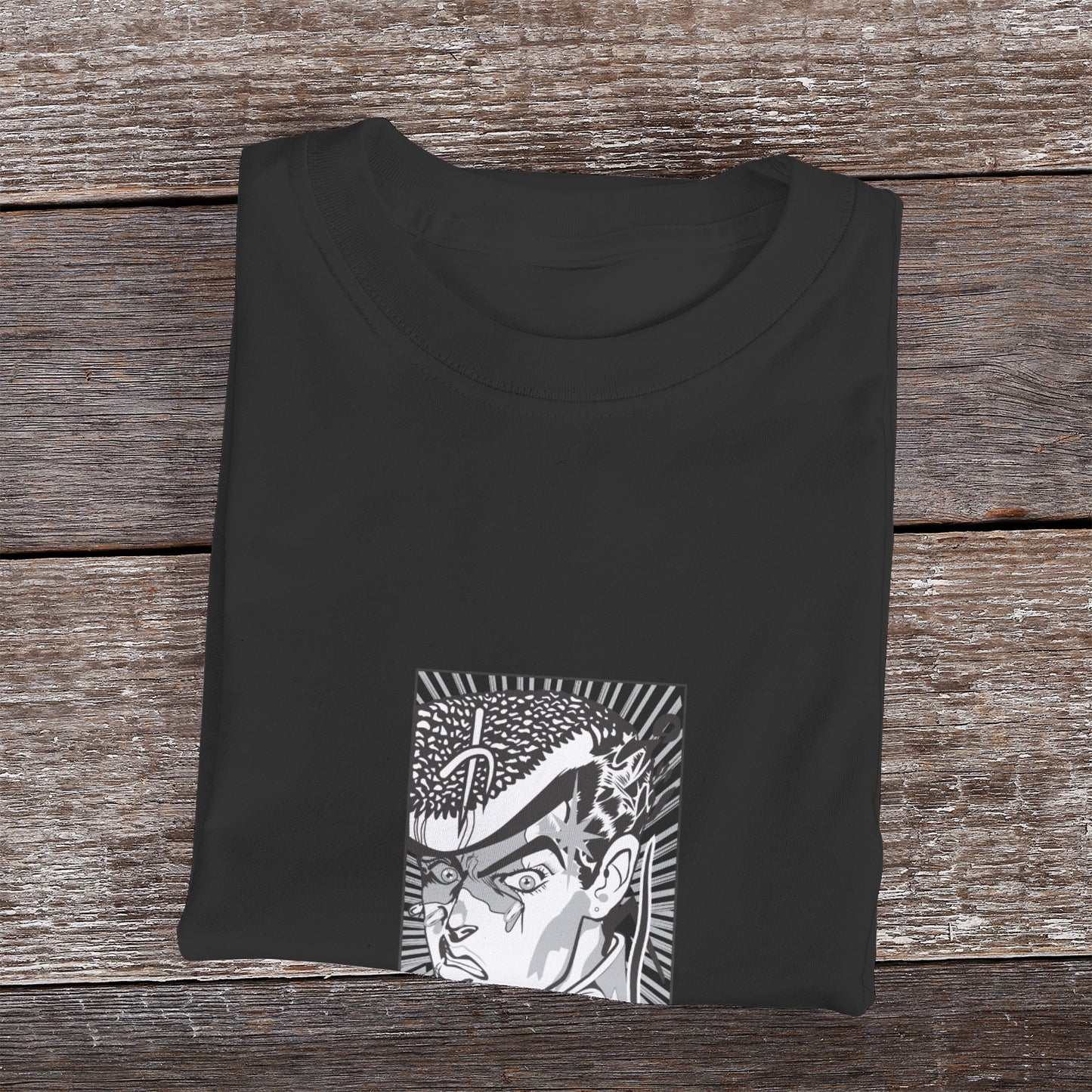 Kenshi Manga - T-shirt Custom - XS/3XL - Noir & Blanc