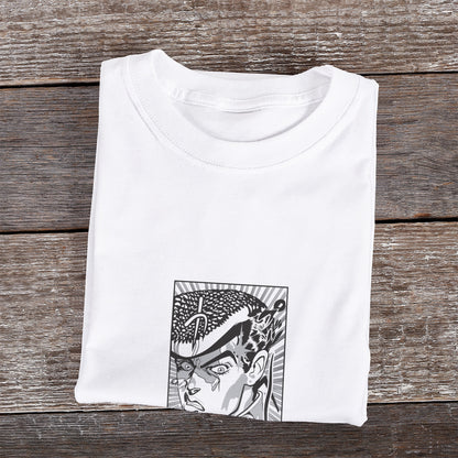 Kenshi Manga - T-shirt Custom - XS/3XL - Noir & Blanc