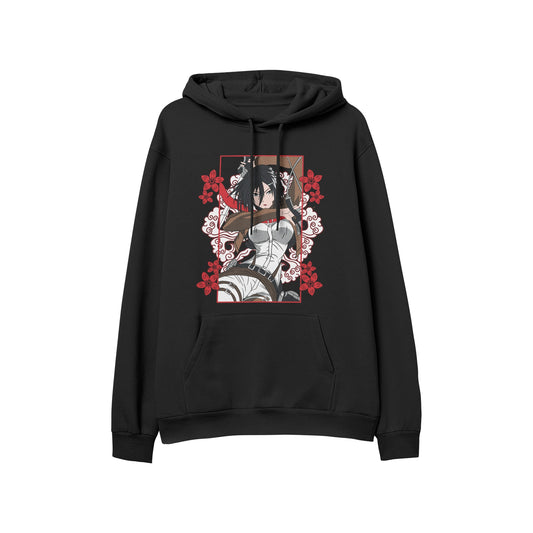 Kenshi Manga - Sweat Custom - XS/2XL - Noir & Blanc & Gris