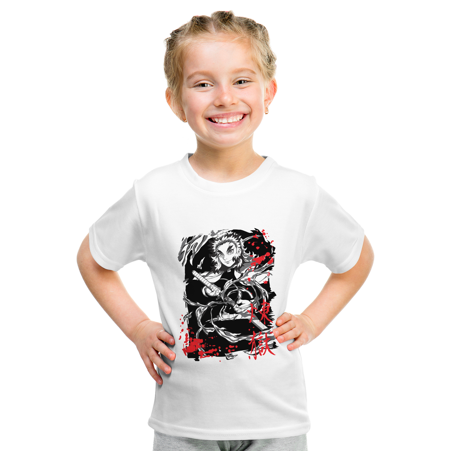 Kenshi Manga - T-shirt Custom Enfant - S/4XL - Noir & Blanc