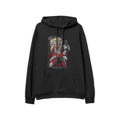 Kenshi Manga - Sweat Custom - XS/2XL - Noir & Blanc & Bordeau