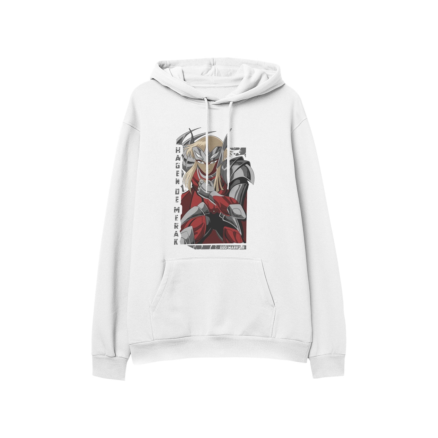 Kenshi Manga - Sweat Custom - XS/2XL - Noir & Blanc & Bordeau