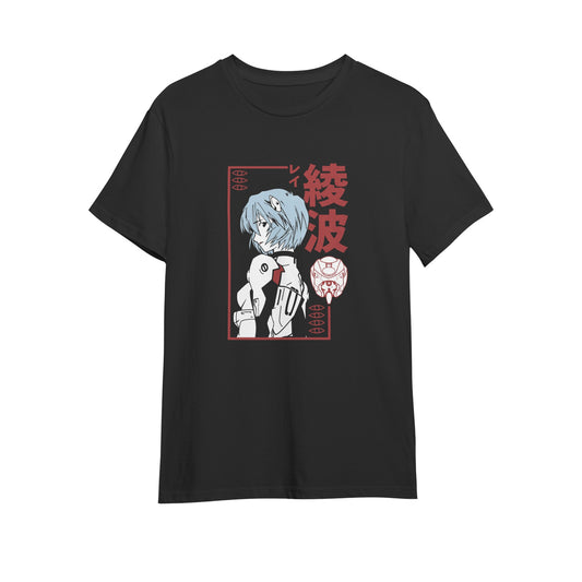 Kenshi Manga - T-shirt Custom - XS/3XL - Noir & Blanc & Bleu & Gris